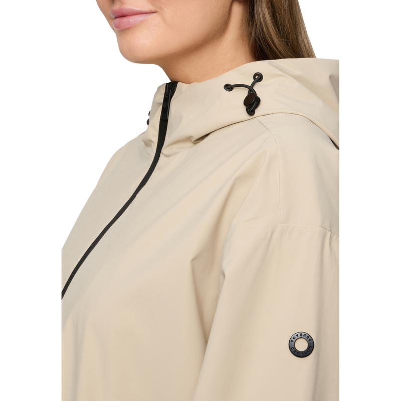 Dames Jas Fae L-60376 Covered ZAND
