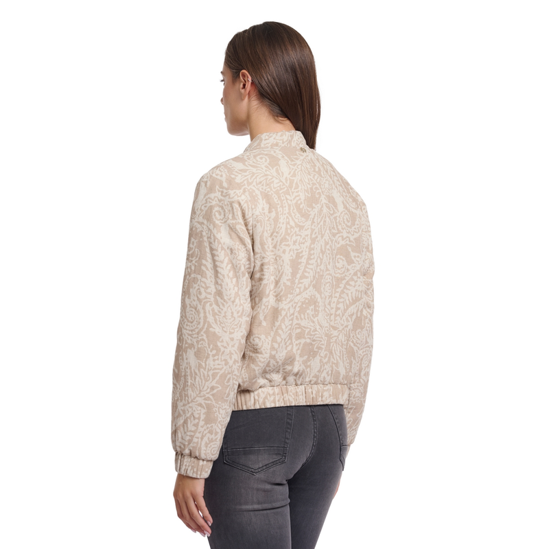 Dames Jas Funfun.7002521 Rino & Pelle BRUIN DESSIN