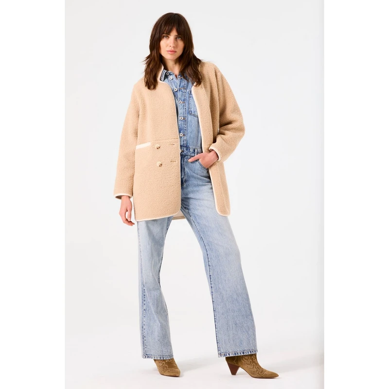 Dames Jas GJ500208 Garcia OFF-WHITE