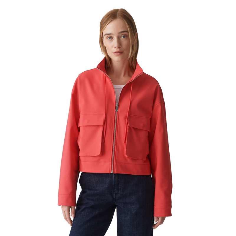 Dames Jas Halva Opus ROOD
