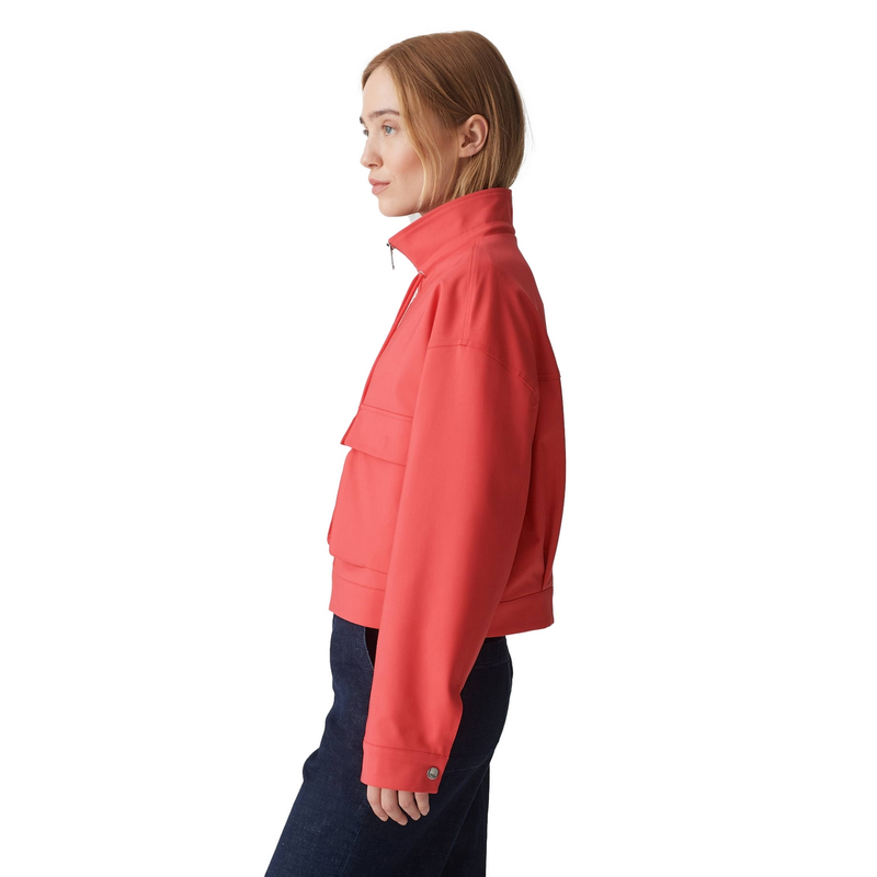 Dames Jas Halva Opus ROOD