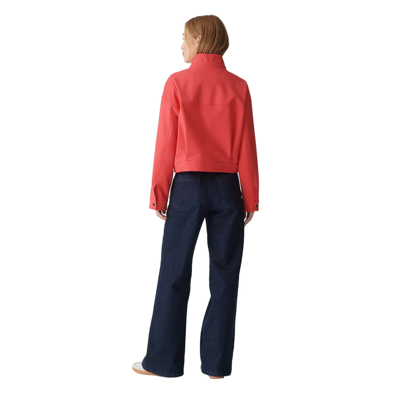Dames Jas Halva Opus ROOD