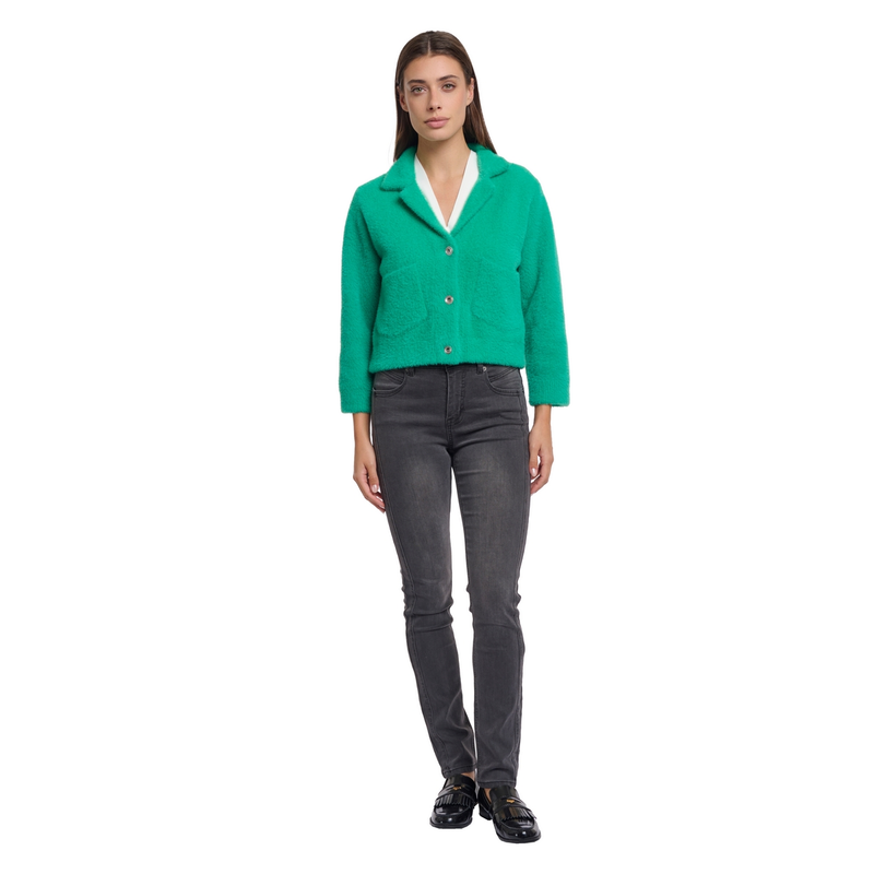 Dames Jas Norah.5002522 Rino & Pelle GROEN