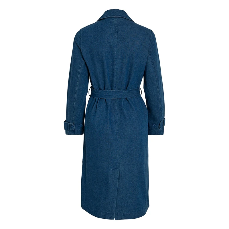 Dames Jas VICI Vila MID BLUE DENIM