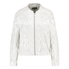 Dames Jasje 24178 bomber silver foil