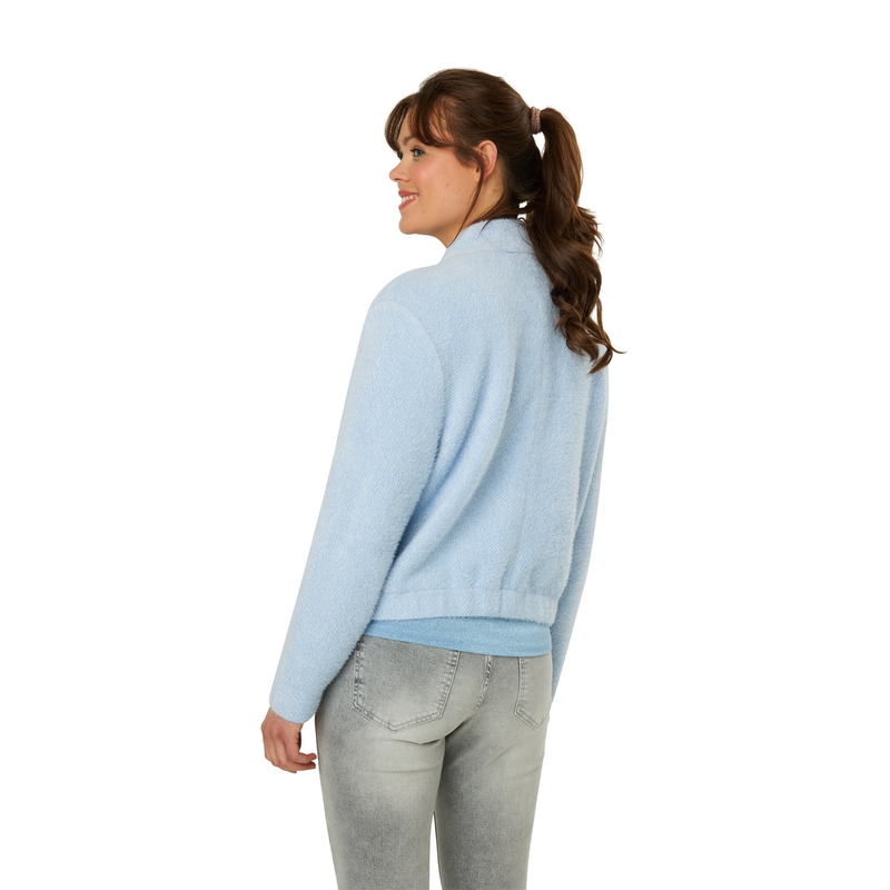 Dames Jasje 25000 jasje fluffy Ivy & You BLEU