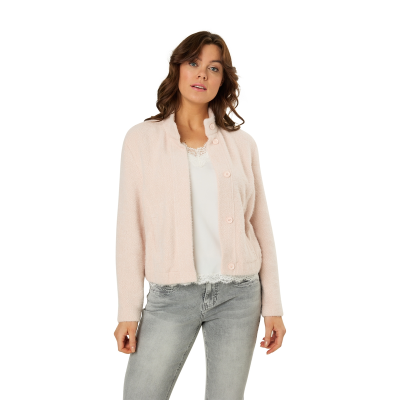 Dames Jasje 25000 jasje fluffy Ivy & You ROZE