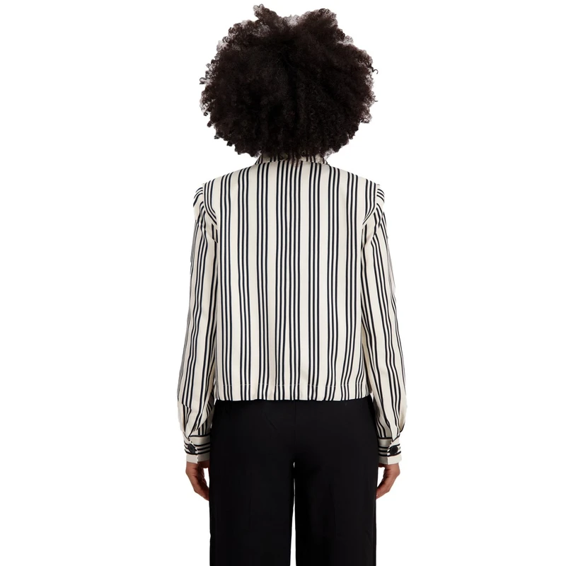 Dames Jasje 410043 Monari ZWART DESSIN