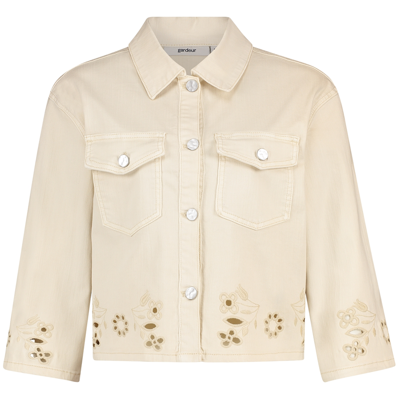 Dames Jasje Evijasoffwhitedenim Gardeur Collectie ECRU