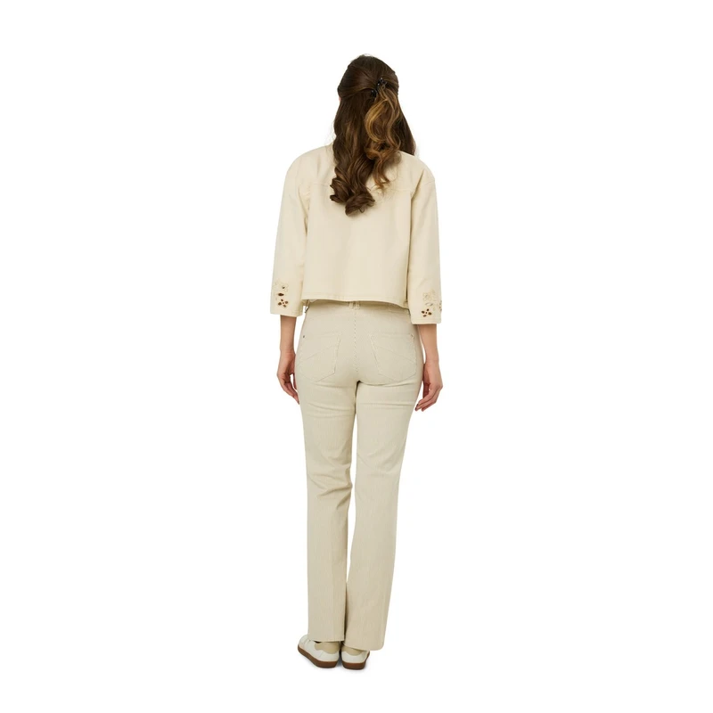 Dames Jasje Evijasoffwhitedenim Gardeur Collectie ECRU