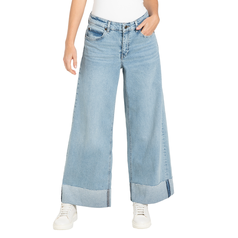 Dames Jeans 0291L280590NEVADA MAC LIGHT BLUE DENIM