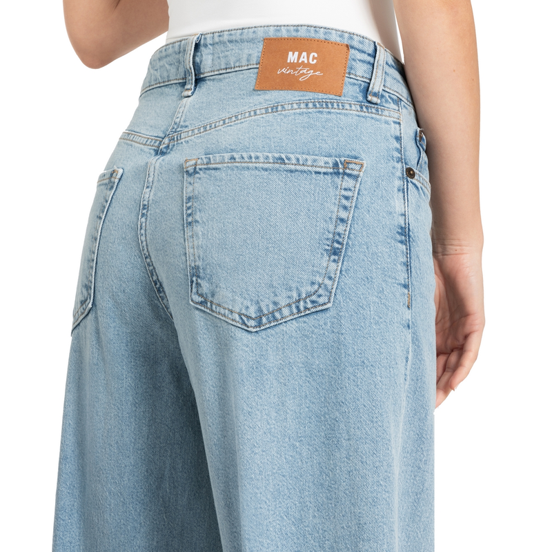 Dames Jeans 0291L280590NEVADA MAC LIGHT BLUE DENIM