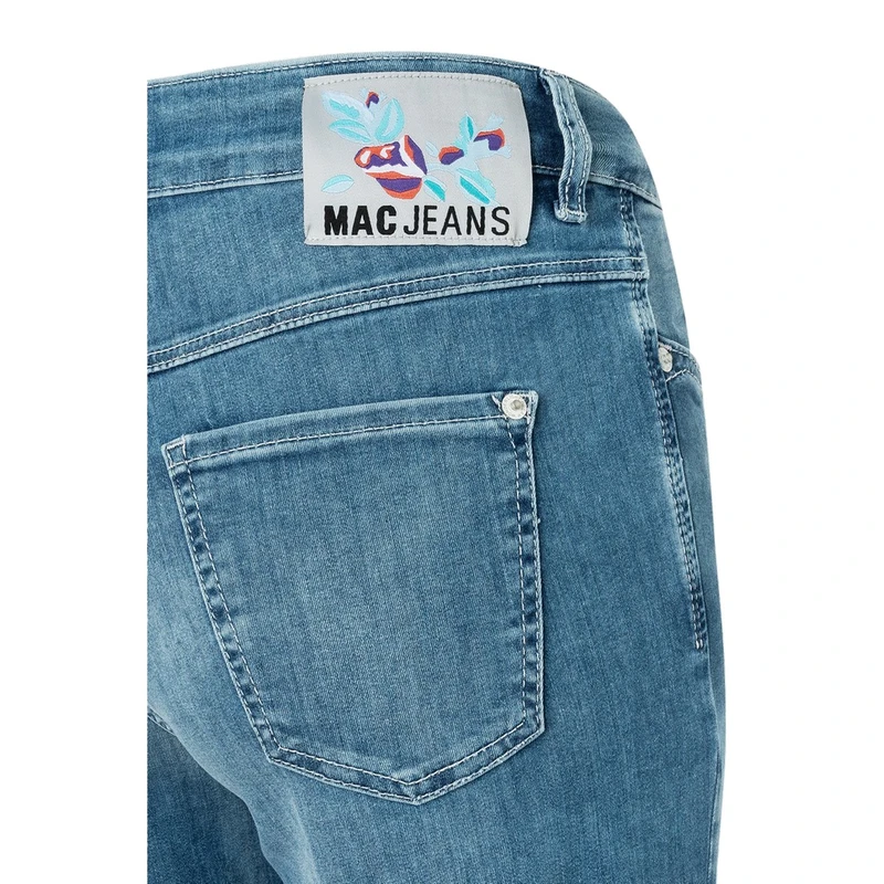 Dames Jeans 0351L544190DREAM WIDE MAC MID BLUE DENIM