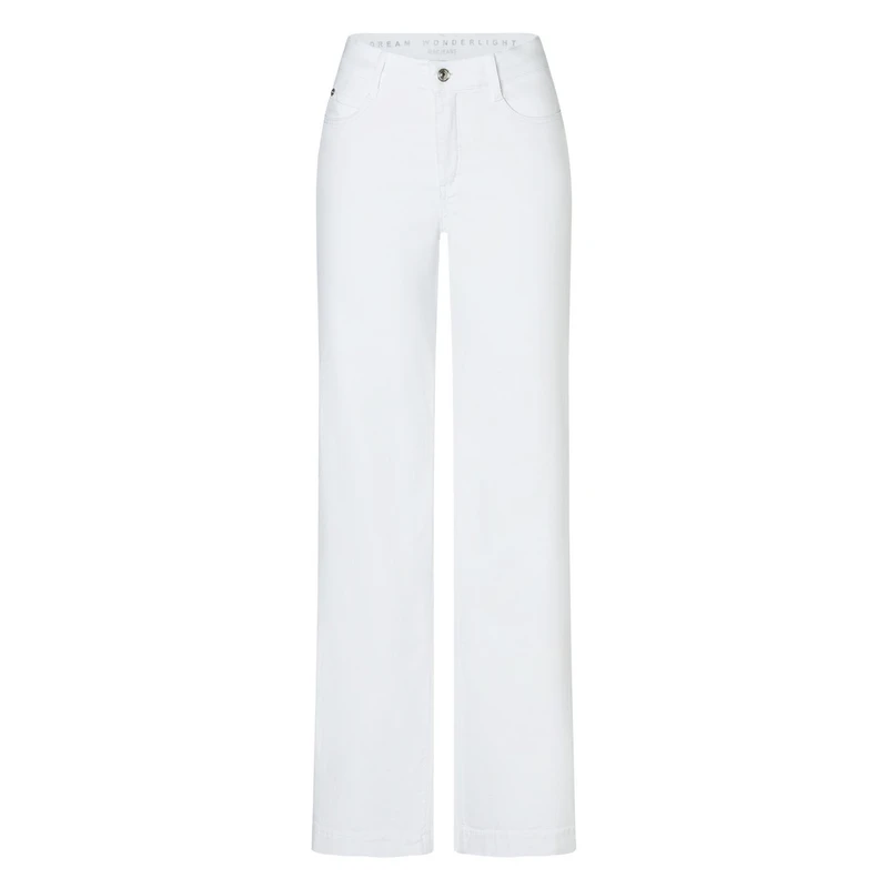 Dames Jeans 0351L544190DREAM WIDE MAC WHITE DENIM