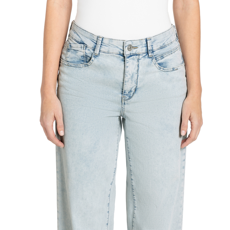 Dames Jeans 0391523390 MAC BLEACHED BLUE DENIM