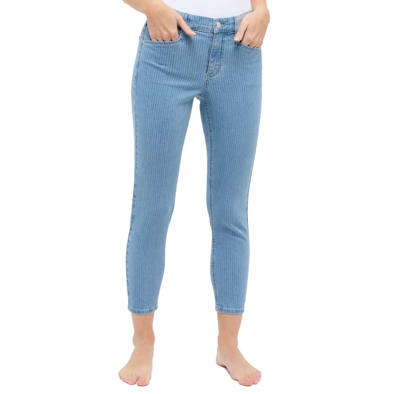 Dames Jeans 248688907 ORNELLA SPORTY Angels BLEACHED BLUE DENIM