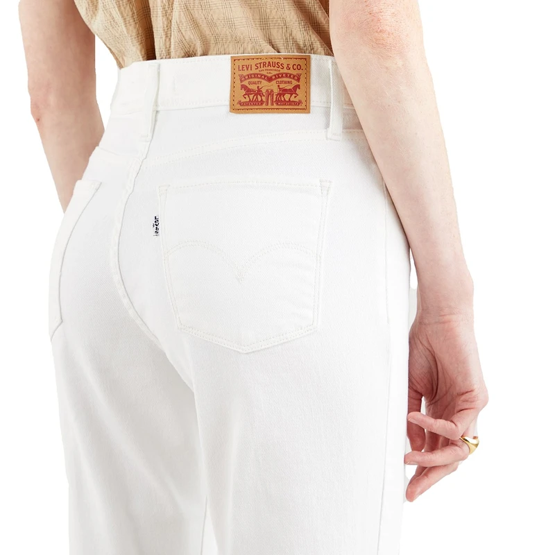 Dames Jeans 311 SOFT CLEAN WHITE Levi's Wit
