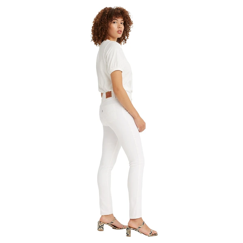 Dames Jeans 311 SOFT CLEAN WHITE Levi's Wit