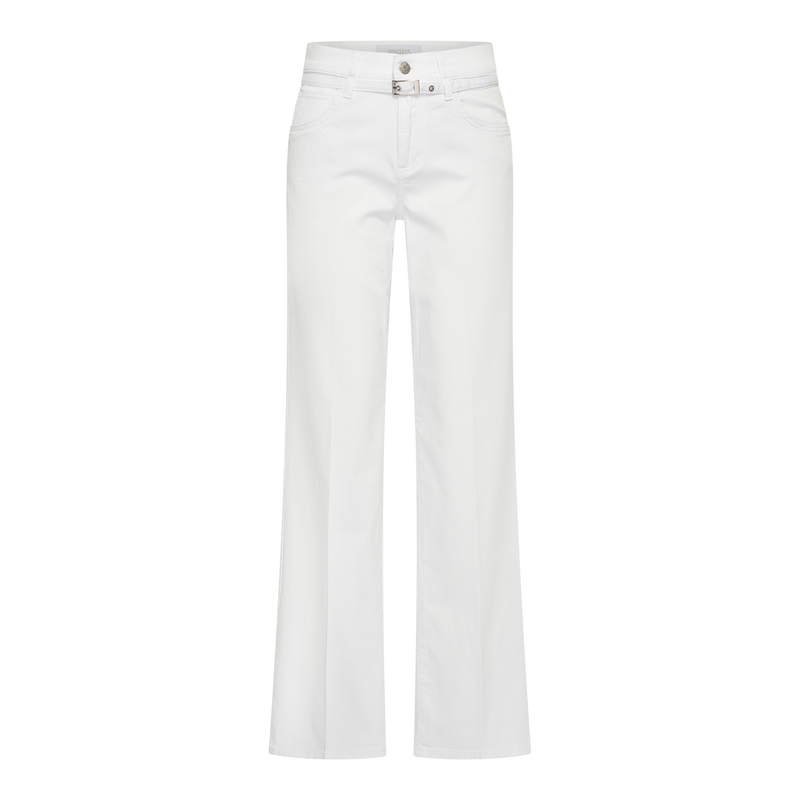Dames Jeans 311256530 LIZ BELT Angels Wit