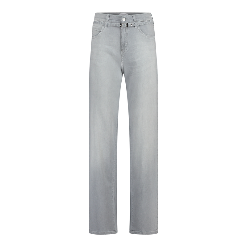 Dames Jeans 311256530 LIZ BELT Angels LICHT GRIJS