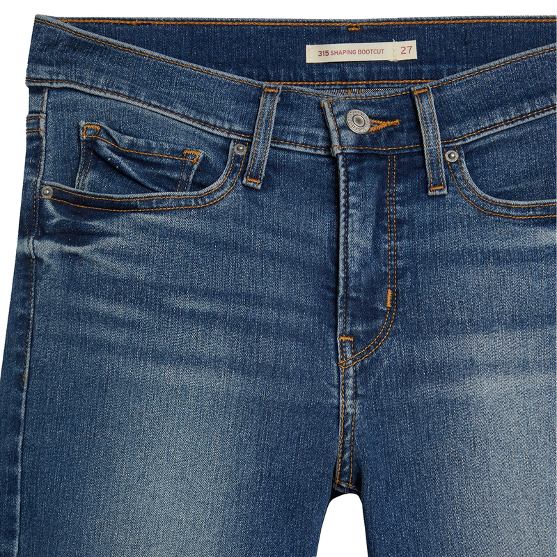 Dames Jeans 315 LOS DOS Levi's MID BLUE DENIM