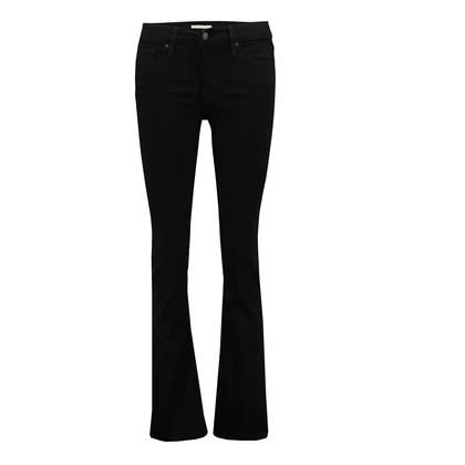Dames Jeans 315 SHAPING BOOT SOFT BLACK