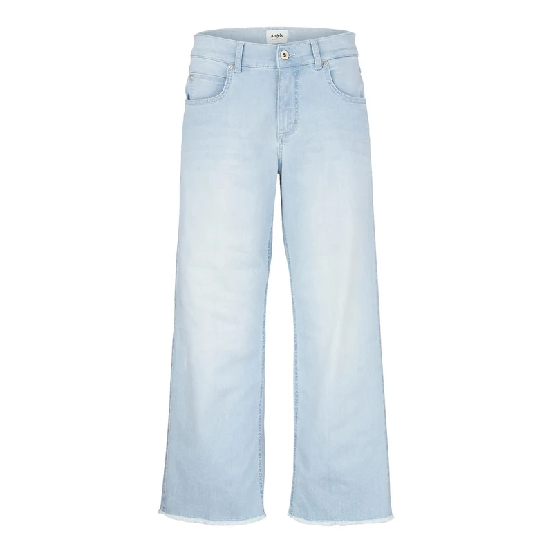 Dames Jeans 332660626 LINN FRINGE Angels BLEACHED BLUE DENIM
