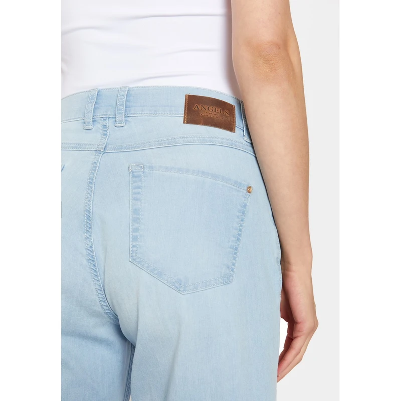 Dames Jeans 332660626 LINN FRINGE Angels BLEACHED BLUE DENIM