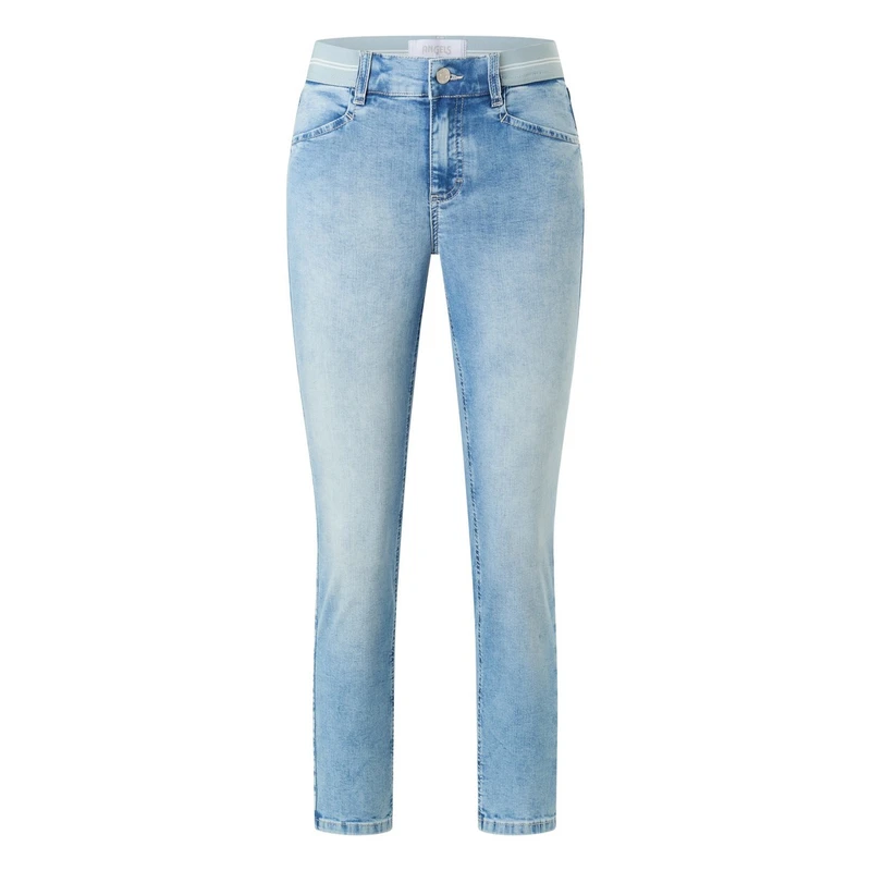 Dames Jeans 332688907 ORNELLA SPORTY Angels MID BLUE DENIM