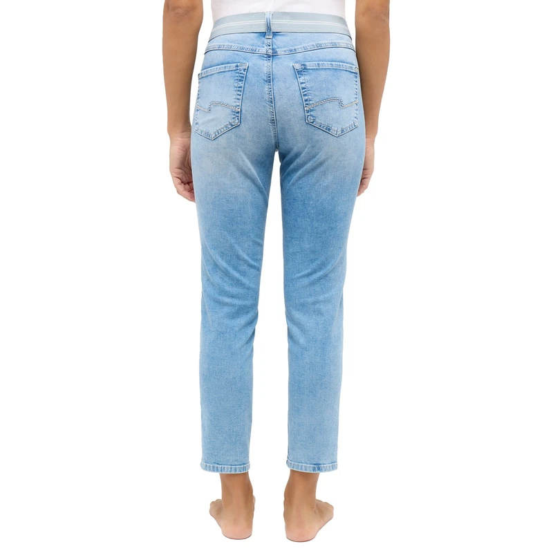 Dames Jeans 332688907 ORNELLA SPORTY Angels MID BLUE DENIM