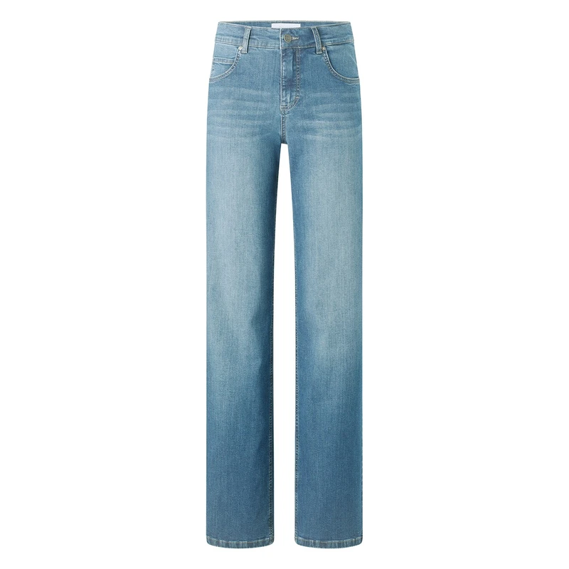 Dames Jeans 332890031 LENI Angels MID BLUE DENIM