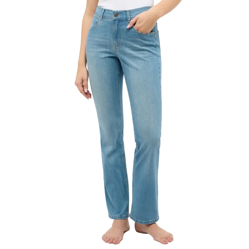 Dames Jeans 332890031 LENI Angels MID BLUE DENIM