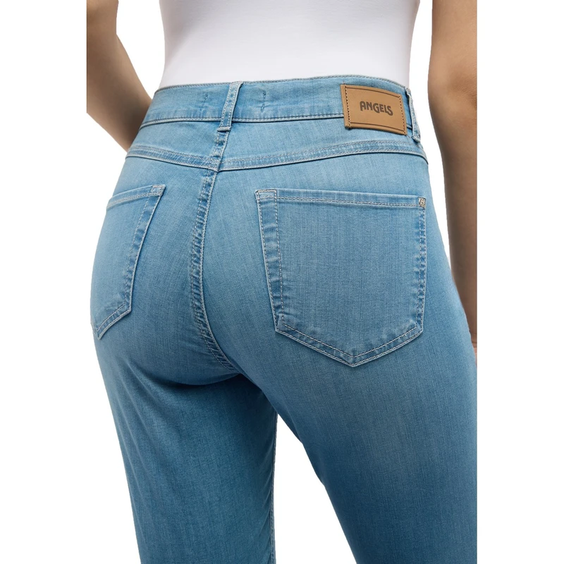 Dames Jeans 332890031 LENI Angels MID BLUE DENIM