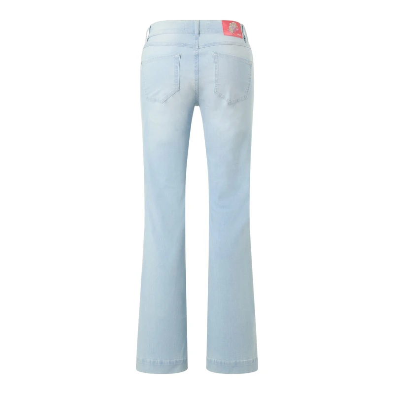 Dames Jeans 332895331 LENI FLARED POCKET Angels BLEACHED BLUE DENIM