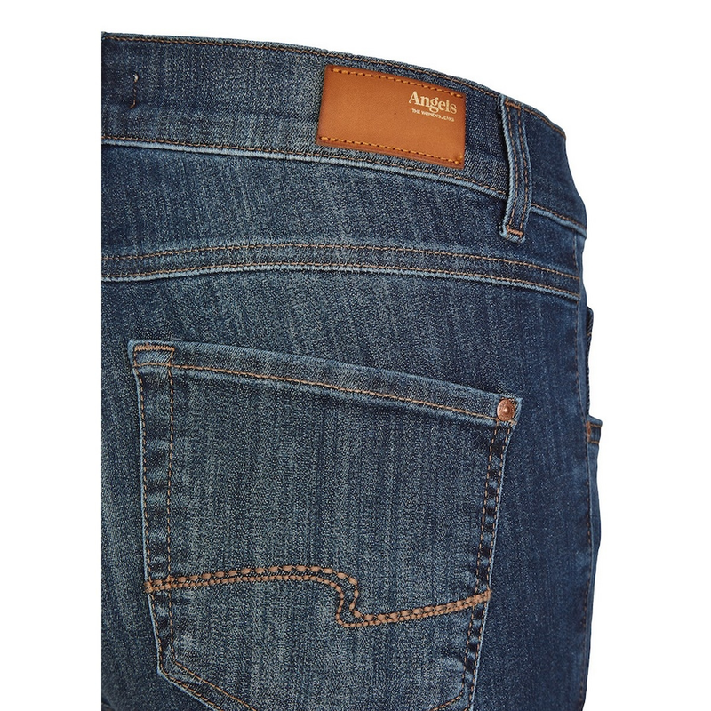 Dames Jeans 3331228 SKINNY Angels MID BLUE DENIM