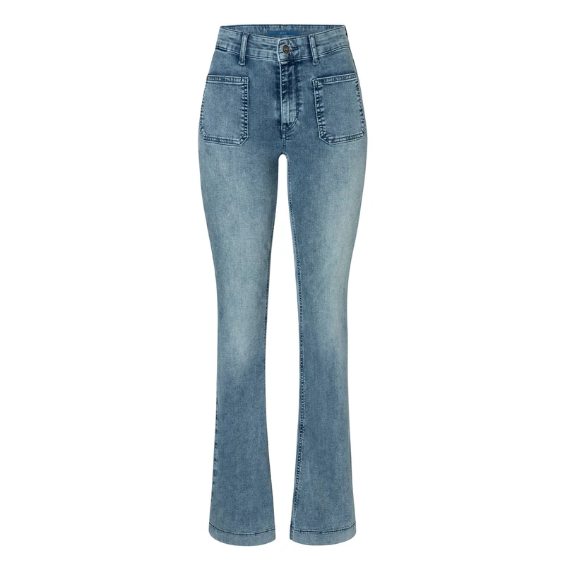 Dames Jeans 387522490BOOT MAC DARK BLUE DENIM