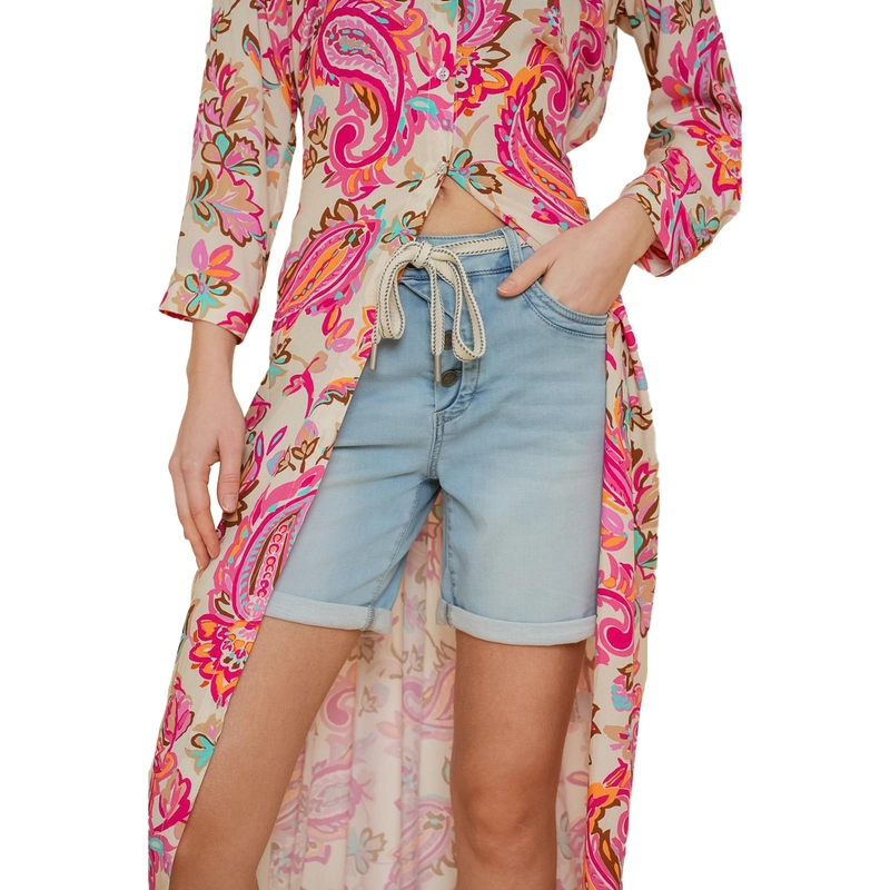 Dames Jeans 41030-10 Geisha MID BLUE DENIM
