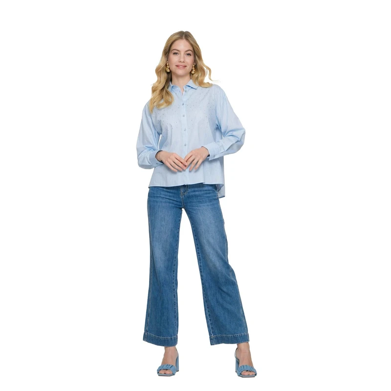 Dames Jeans 51003-10 Geisha BLEACHED BLUE DENIM