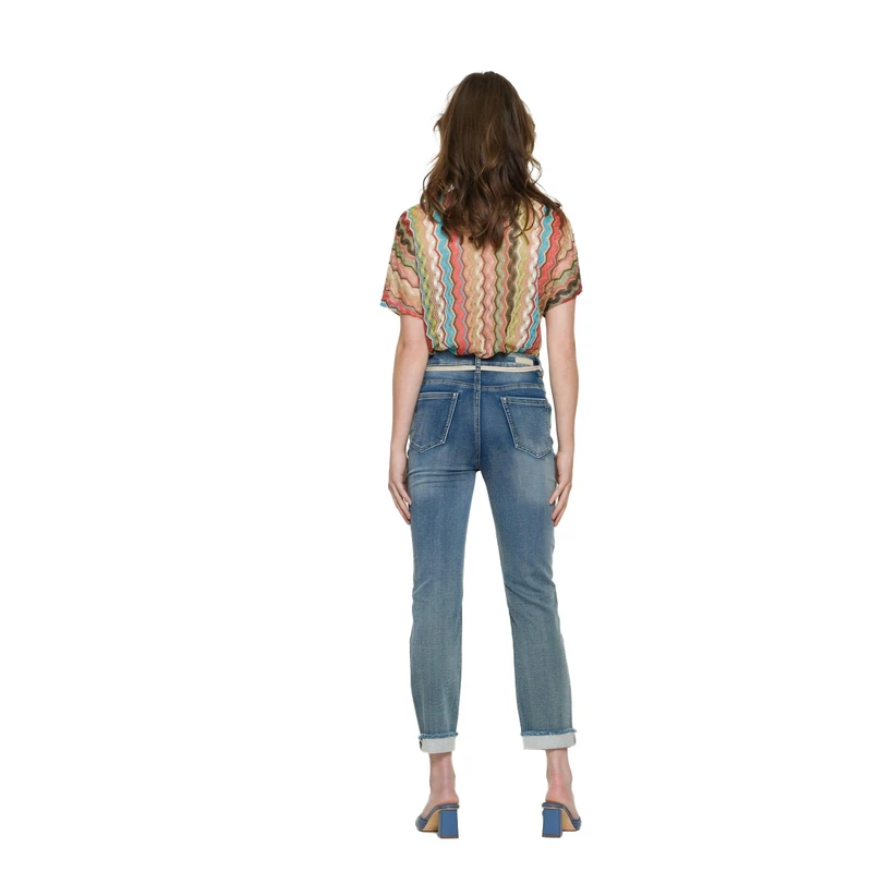 Dames Jeans 51004-10 Geisha MID BLUE DENIM