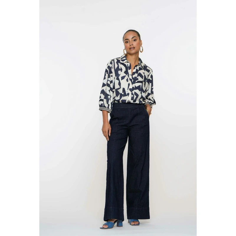 Dames Jeans 51012-10 Geisha DARK BLUE DENIM