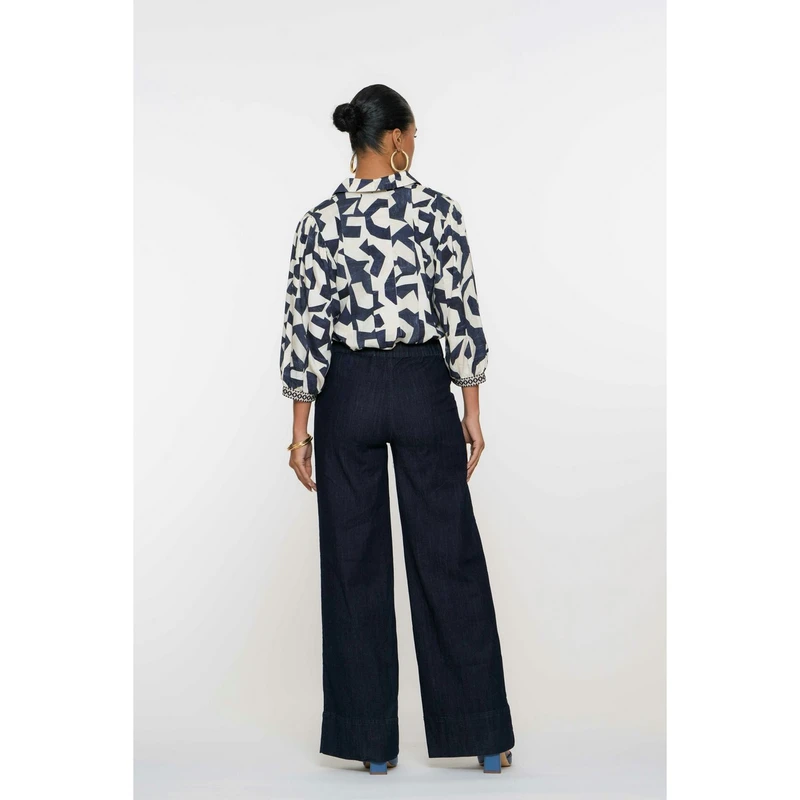 Dames Jeans 51012-10 Geisha DARK BLUE DENIM