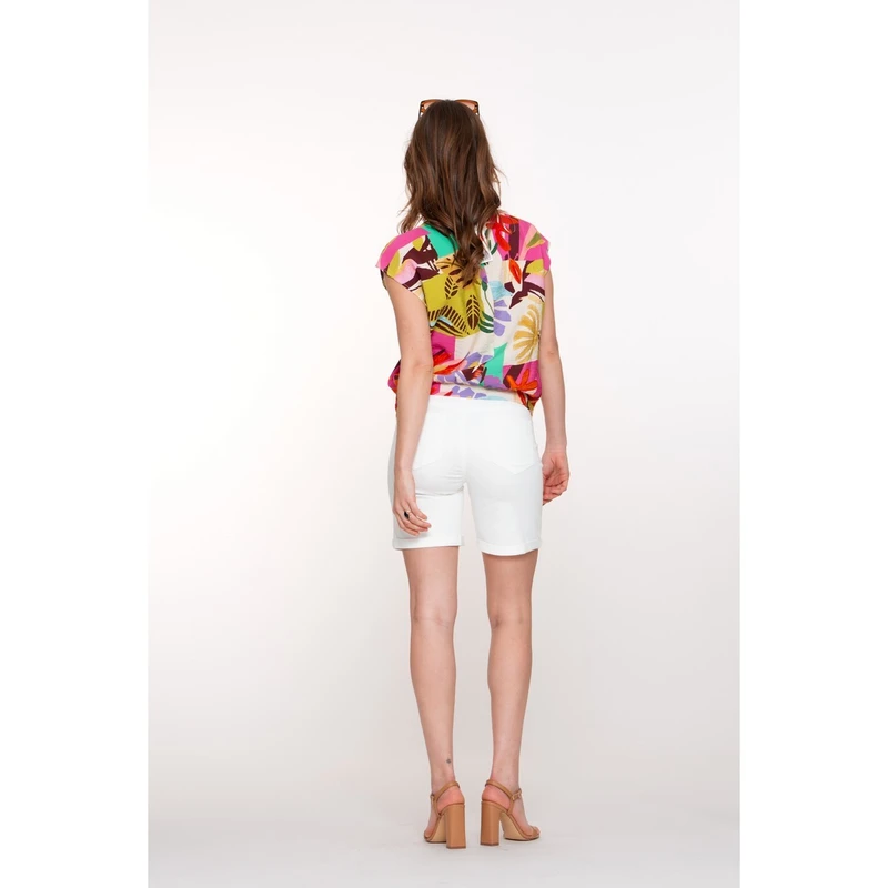 Dames Jeans 51321-10 Geisha Wit