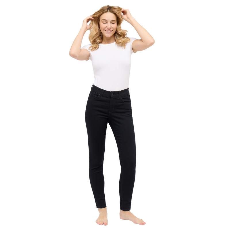 Dames Jeans 5191228 SKINNY Angels ZWART