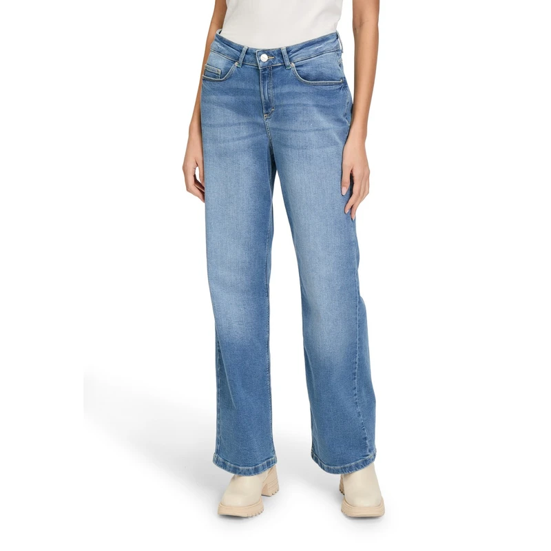 Dames Jeans 69137948 Cartoon MIDDEN BLAUW