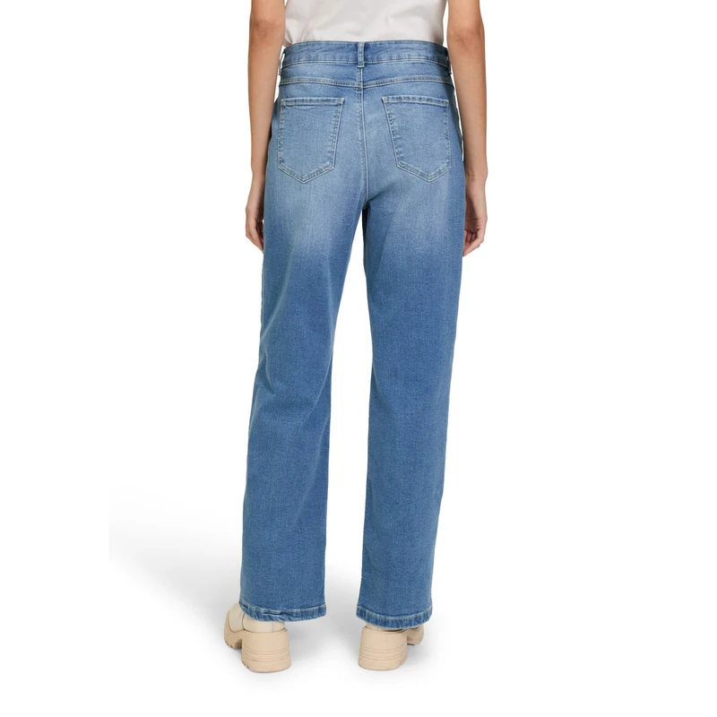 Dames Jeans 69137948 Cartoon MIDDEN BLAUW
