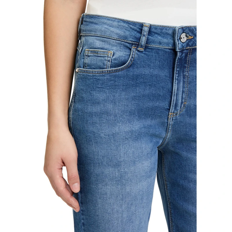 Dames Jeans 69217948 Cartoon MIDDEN BLAUW