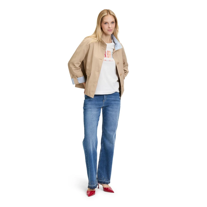 Dames Jeans 69217948 Cartoon MIDDEN BLAUW