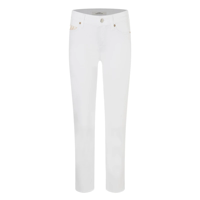 Dames Jeans 9047-0083-34 piper Cambio WHITE DENIM