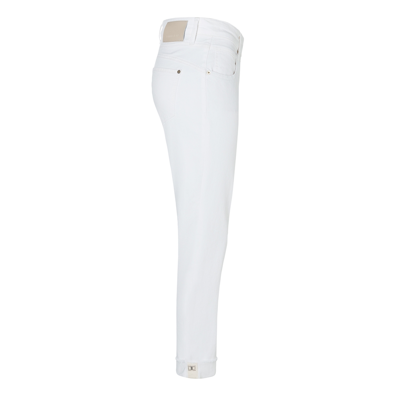 Dames Jeans 9059-0083-39pipersho Cambio WHITE DENIM
