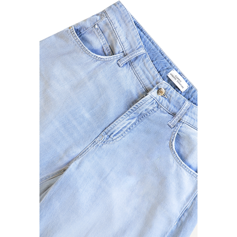 Dames Jeans 9107-0055-04 Palazzo Cambio LIGHT BLUE DENIM
